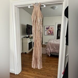 Elegant Sequin Gown